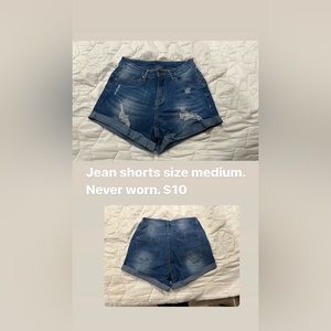 Jean shorts